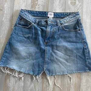 BDG denim mini skirt